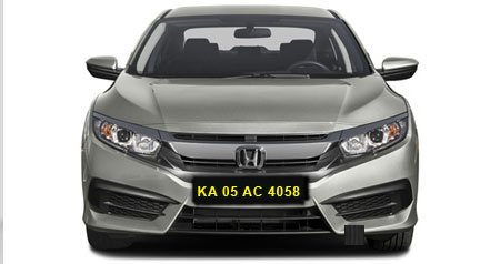 Honda Civic Self Drive Car Hire in Bangalore